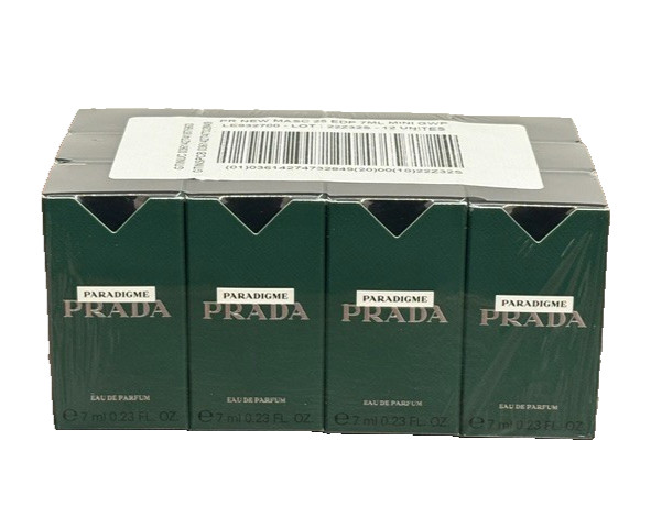 12x PARADIGME By PRADA for MEN 0.23oz / 7ml ea EDP MINI NEW IN BOX