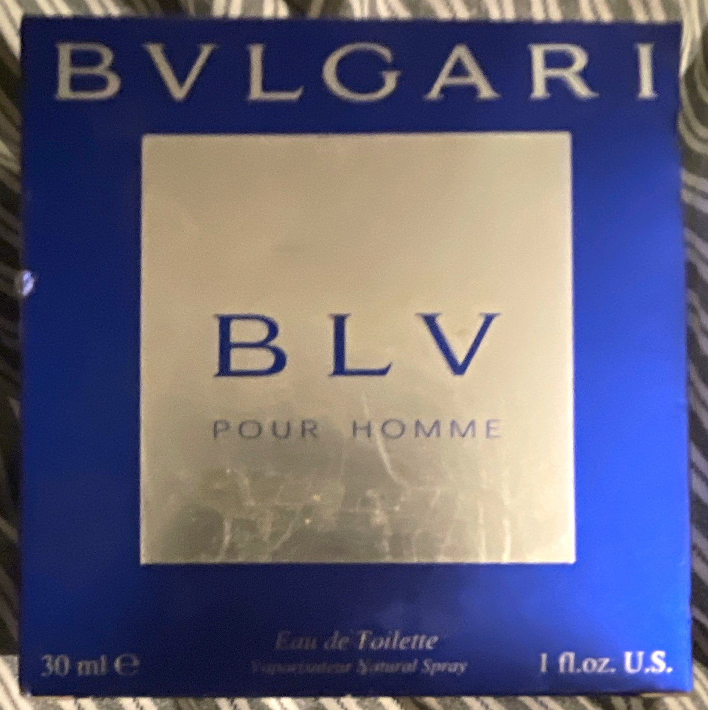 Bvlgari BLV Pour Homme Eau de Toilette Spray Regular Size 1 fl oz