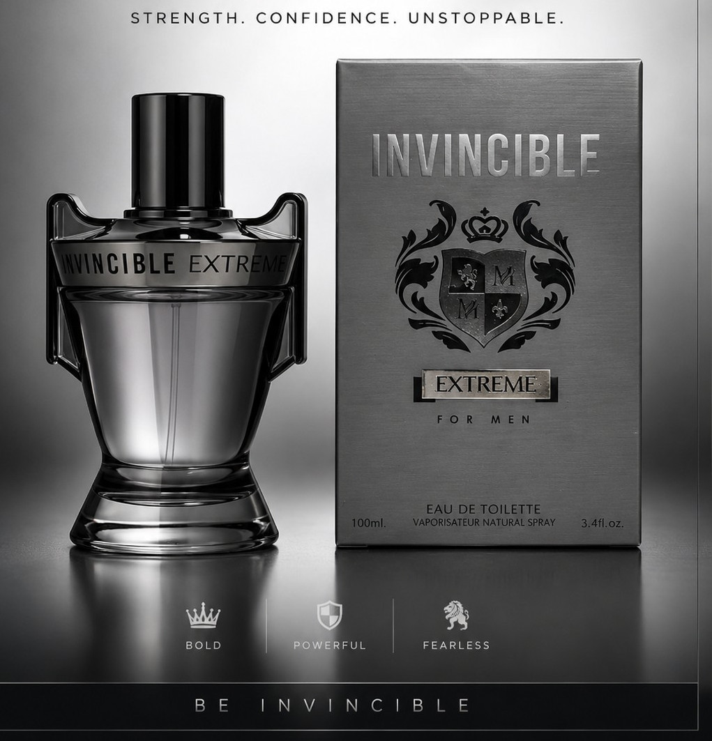 Invincible Extreme for Men Eau de Toilette 3.4 fl oz Vaporisateur Natural Spray