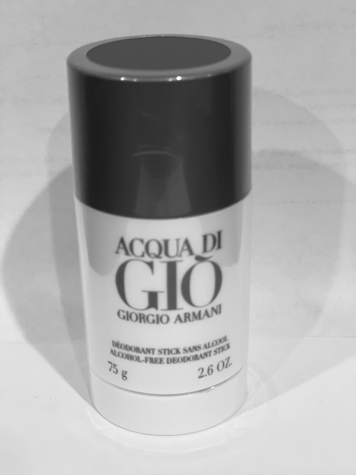 Acqua Di Gio Giorgio Armani Men 2.6 oz 75 g Alcohol-Free Deodorant Stick New