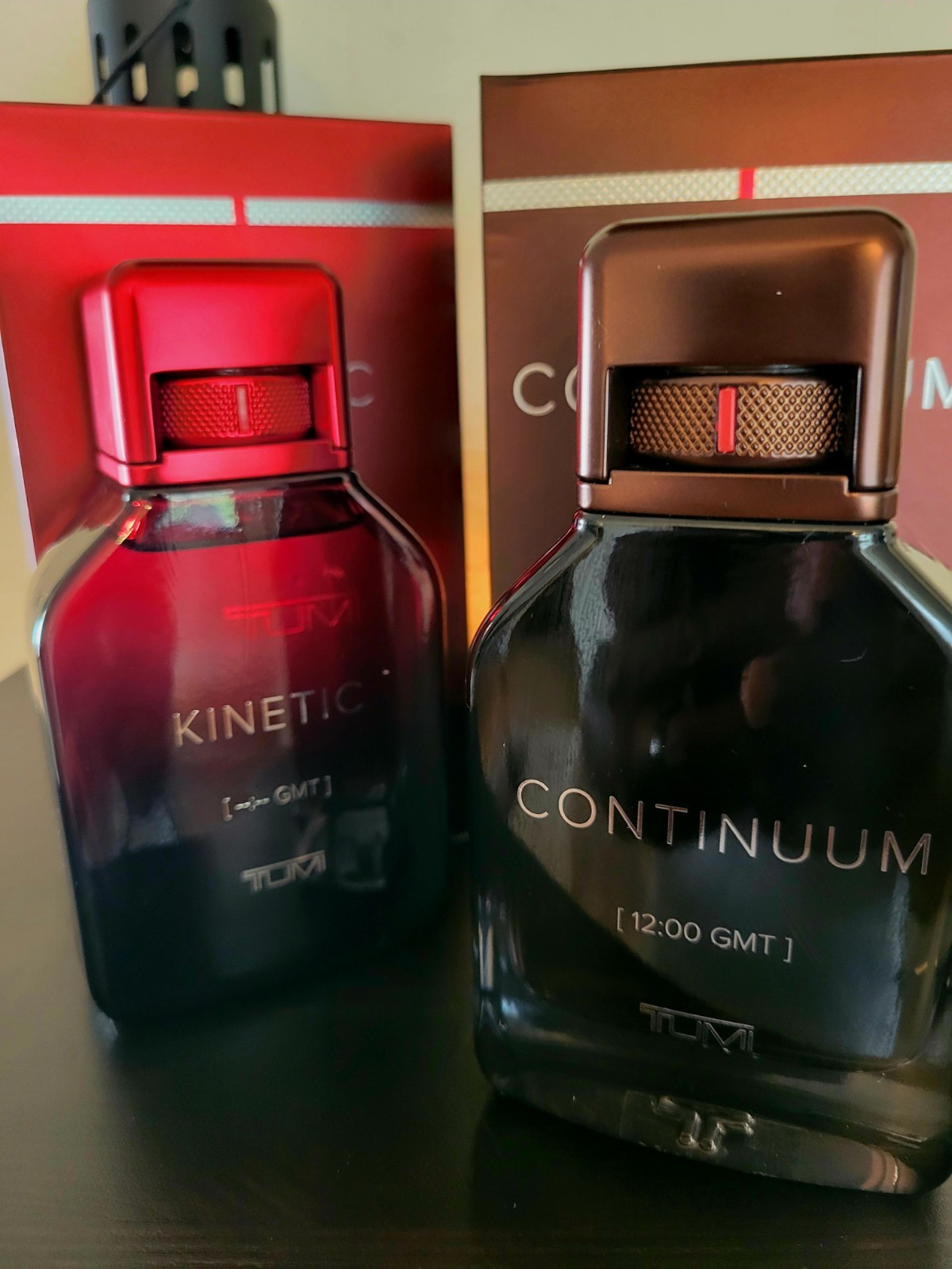 *FREE SHIPPING* TUMI Kinetic + Continuum Bundle 3.4oz/100ml EDP *GREAT DEAL!*