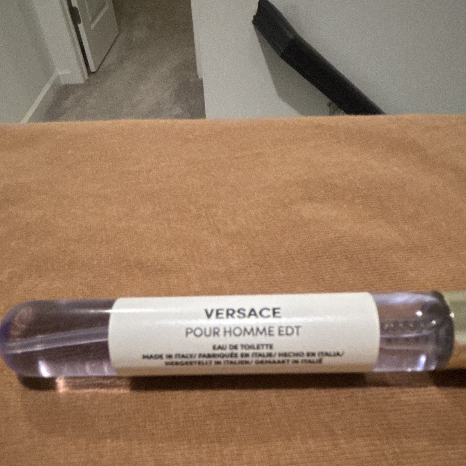 Versace Pour Homme Eau de Toilette Spray Travel Size 0.27 fl oz