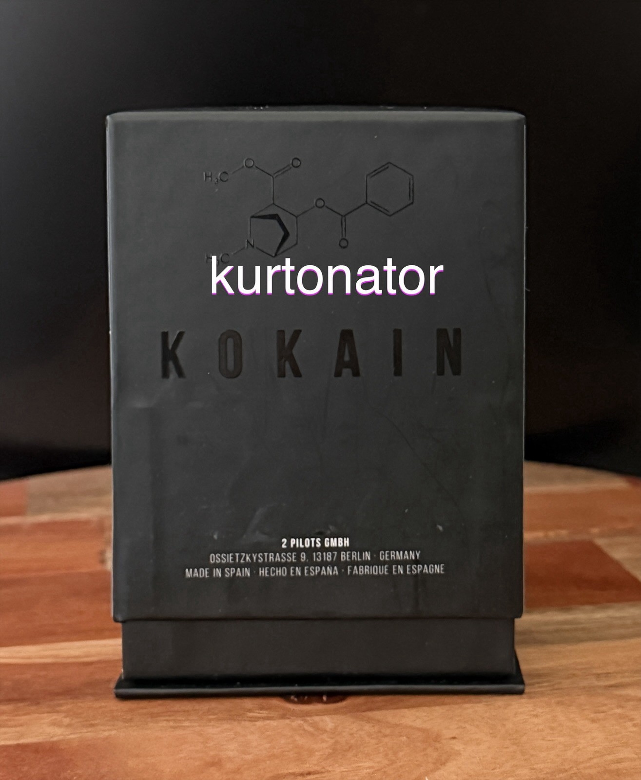 Rammstein Kokain BLACK INTENSE Eau de Parfum Spray NEW 3.4 fl.oz US Seller