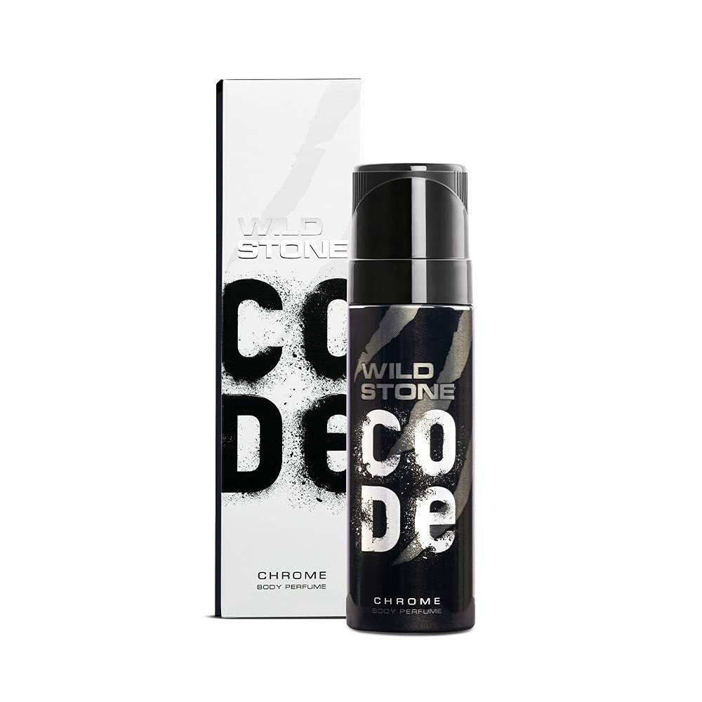 Wild Stone Code Chrome Body Perfume Spray for Men 150ml