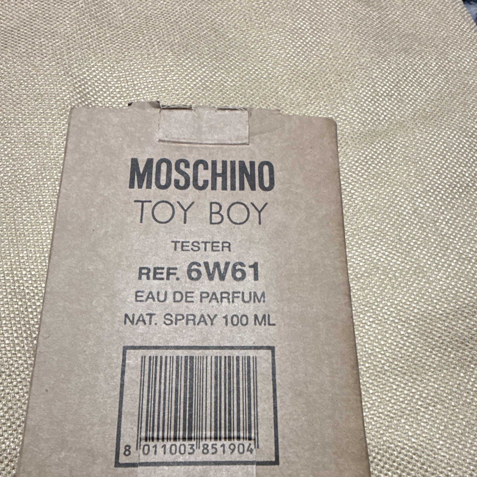 Moschino Toy Boy Eau de Parfum Spray, Tester Size, 3.4 fl oz Spicy Woody