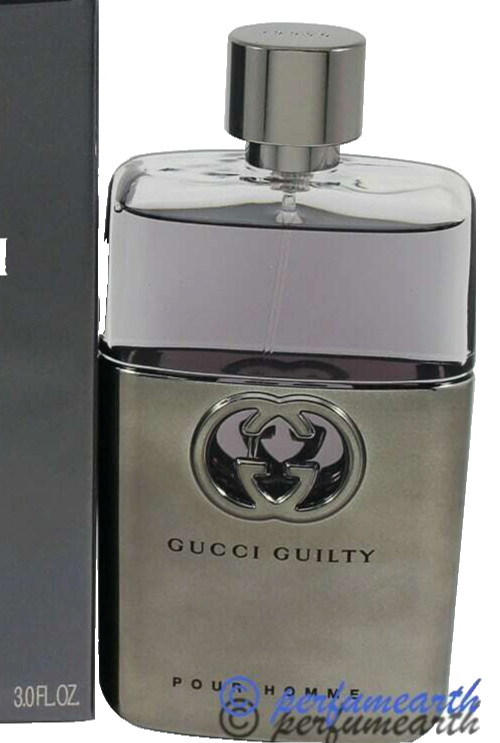 Gucci Guilty By Gucci Pour Homme Tester 3.0 oz /90ml Edt Spray New In Tester