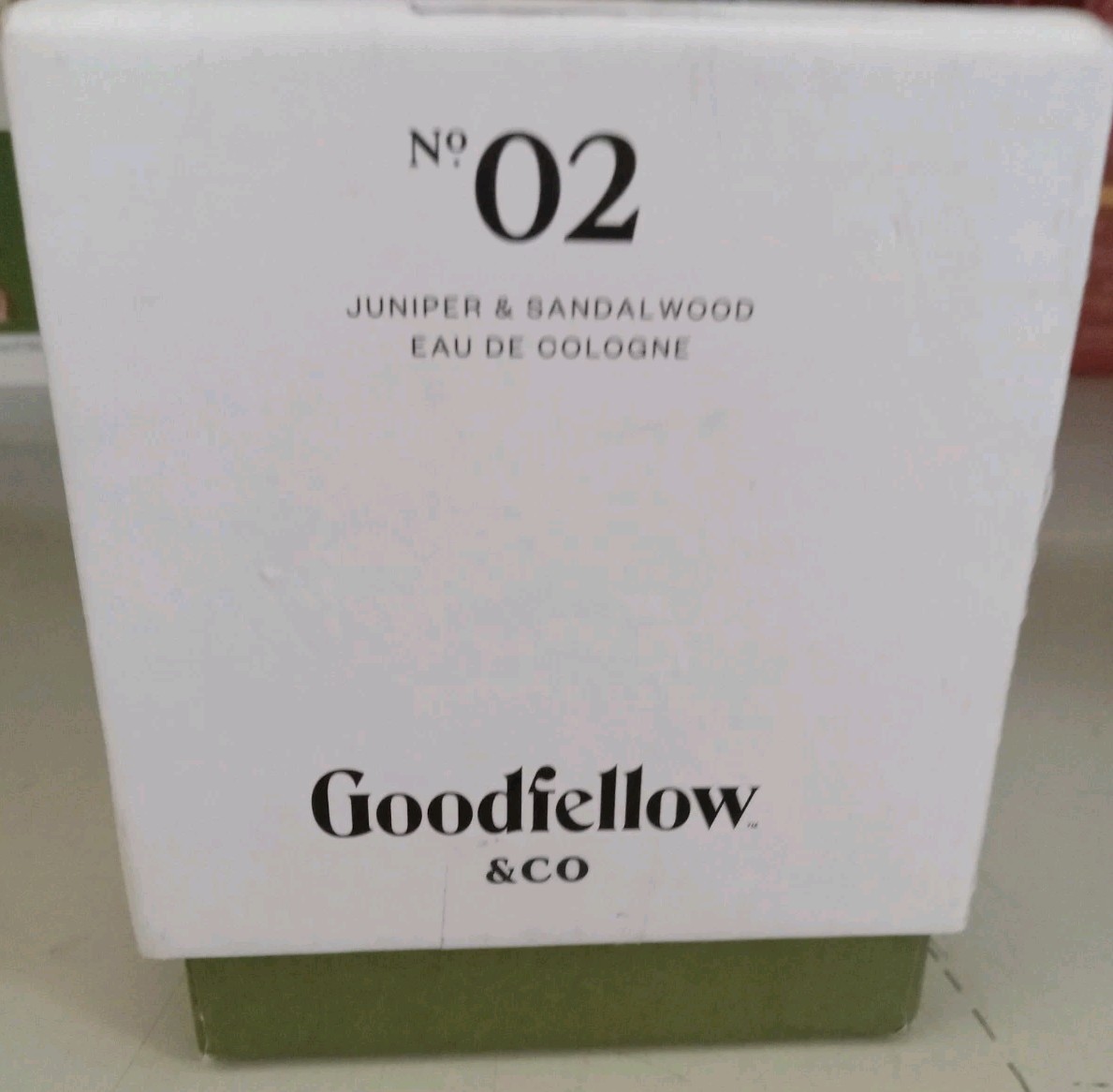 Goodfellow & Co No. 9 Cypress & Grapefruit Eau De Cologne 3.4 Fl Oz/ 100 ML