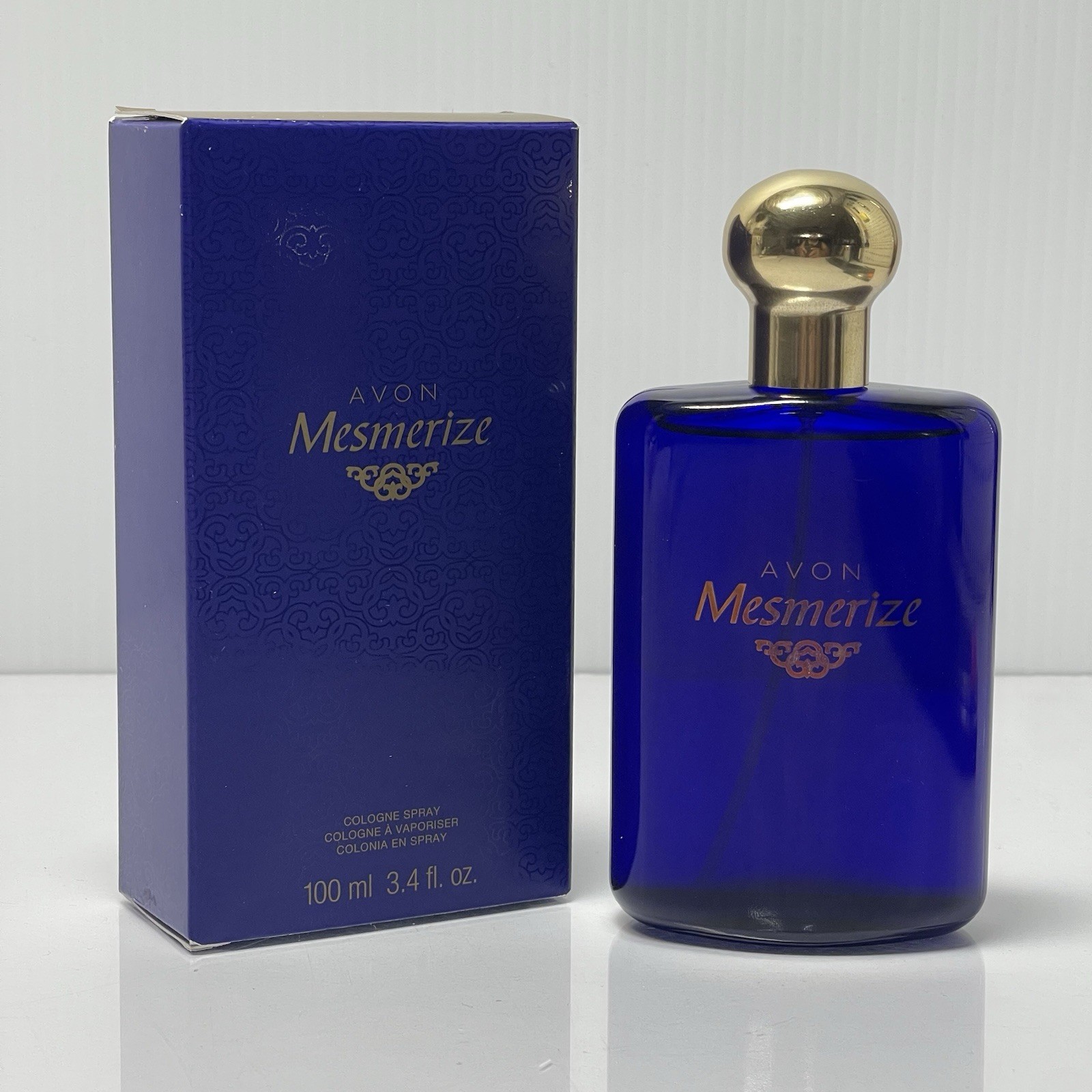Avon MESMERIZE Men’s Cologne Spray 3.4 fl oz 100 ml 2015 New In Box