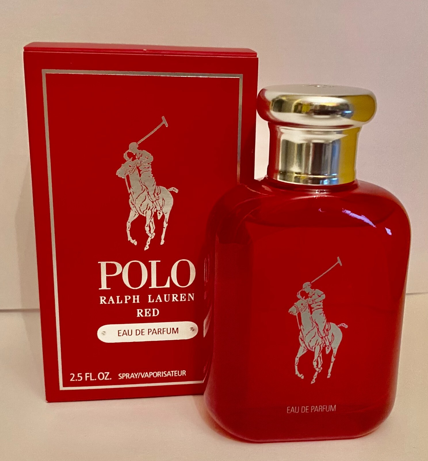 Ralph Lauren ~ Polo Red Eau De Parfum 2.5 oz/75 ml New Spray for Man NIB