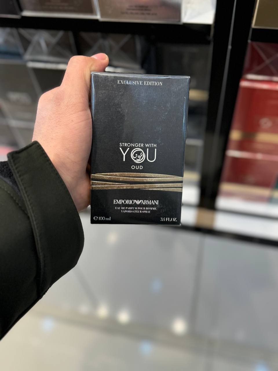 Emporio Armani Stronger With You Oud Parfum Spray 3.4 fl oz Regular Size