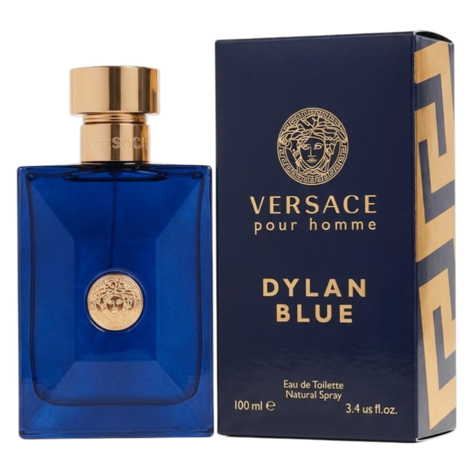 Versace Dylan Blue Pour Homme Cologne Edt Spray 3.4 oz (100 ml) New, Sealed
