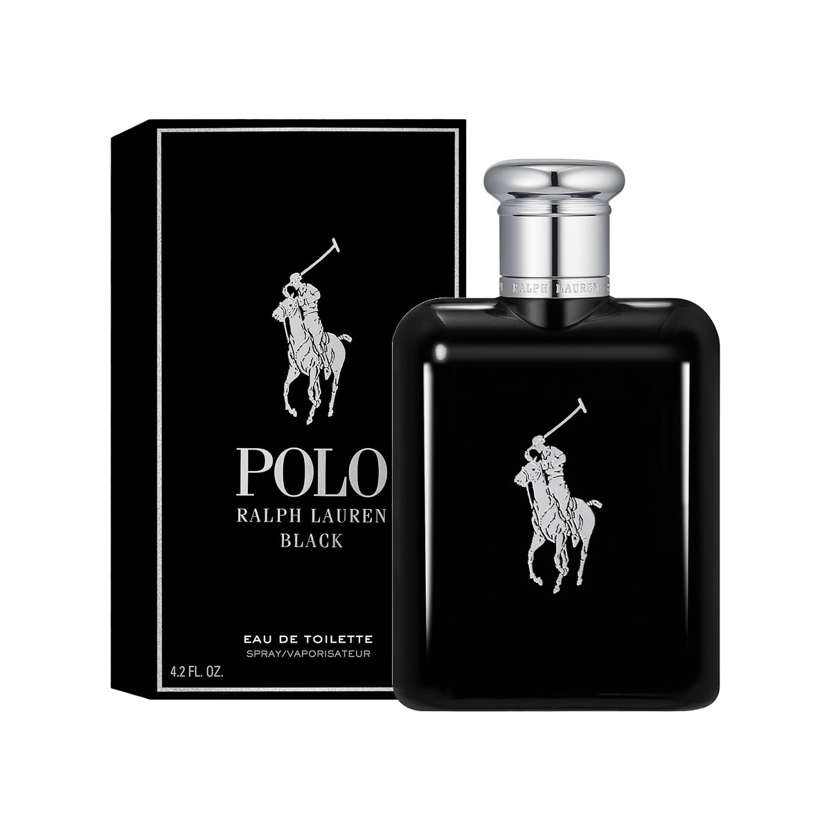 Polo Black By Ralph Lauren Eau De Toilette 4.2 oz Spray