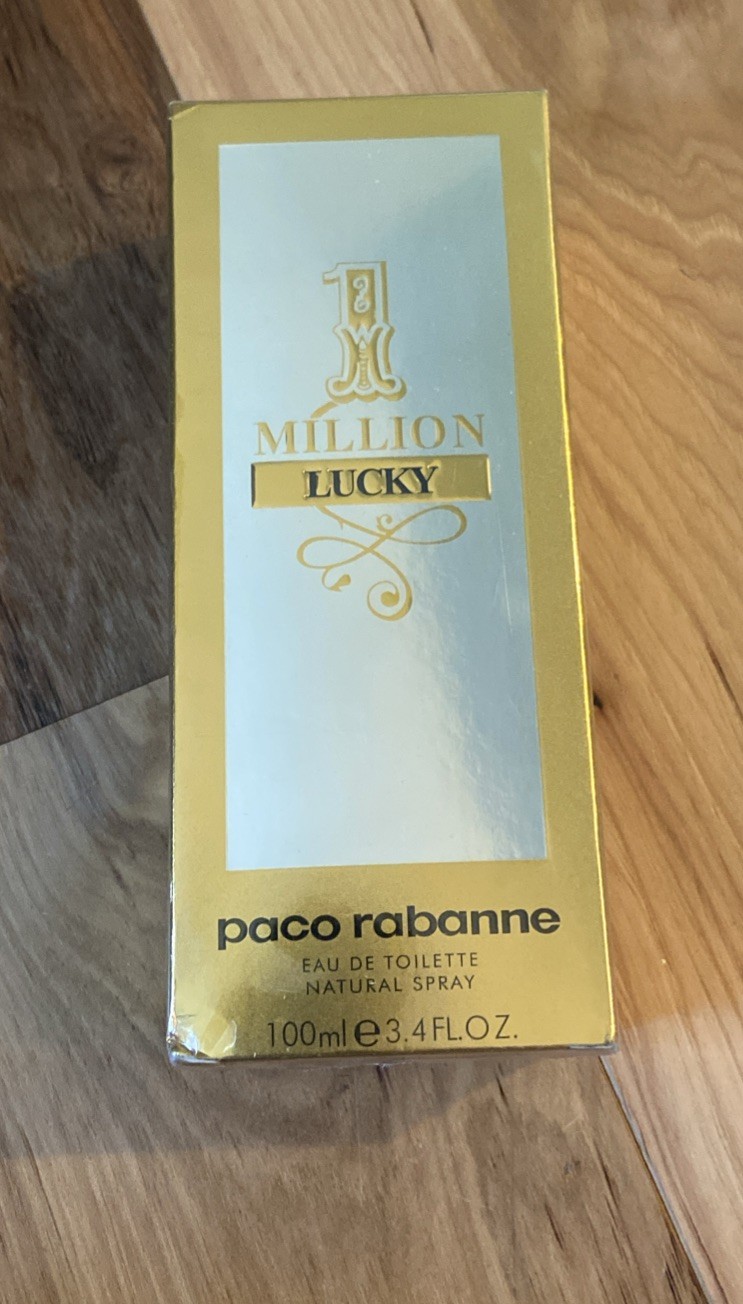 PACO RABANNE 1 MILLION LUCKY EAU DE TOILETTE SPRAY MEN 3.4 Oz / 100 ml BRAND NEW