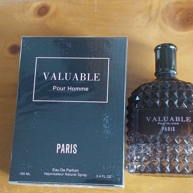 Valuable Pour Homme Eau de Parfum Spray 3.4 fl oz Men’s Fragrance Regular Size