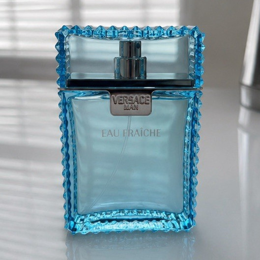 Versace Man Eau Fraîche Spray Cologne Regular Size 3.4 fl oz New with Box