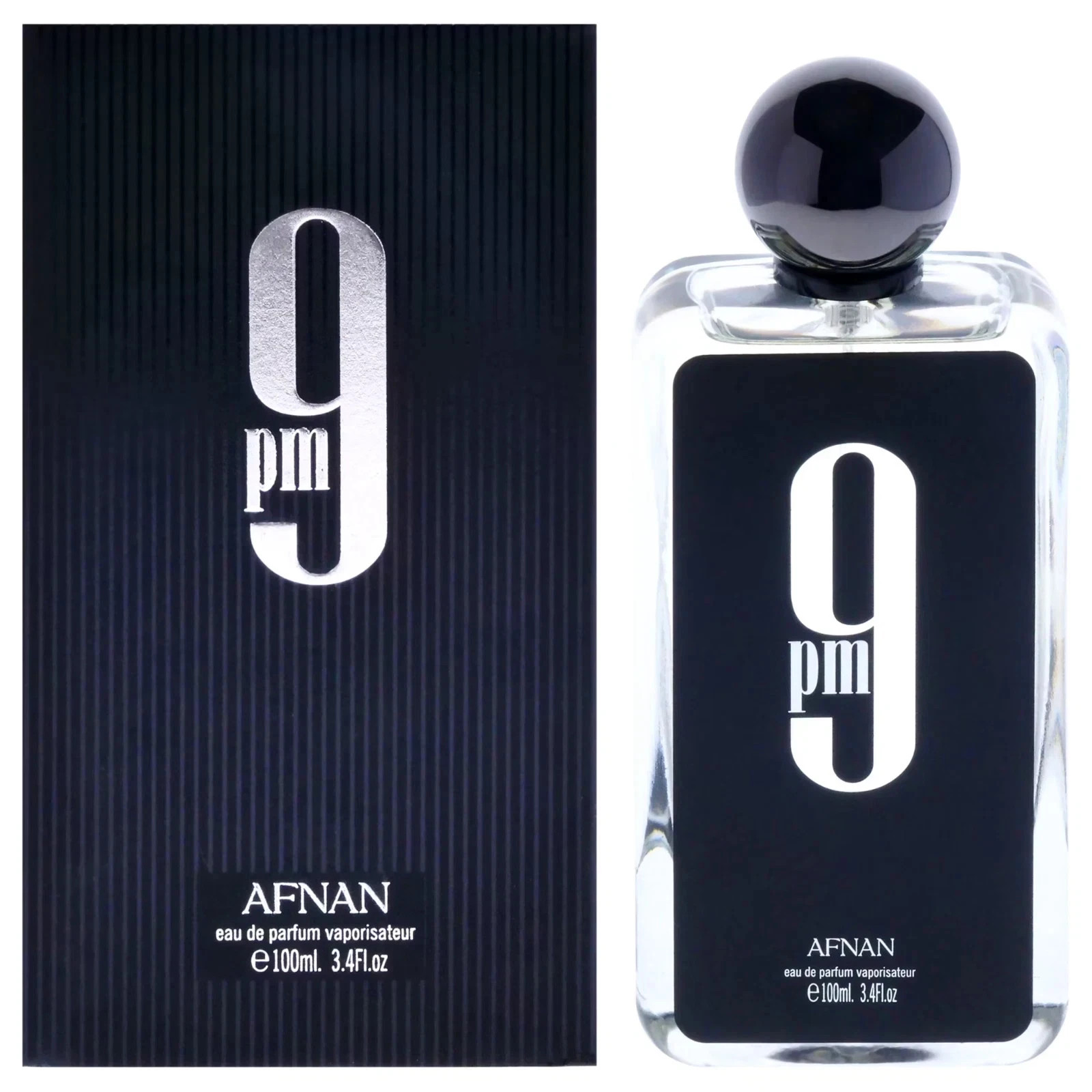 Afnan 9 PM Men’s Cologne EDP 3.4 fl oz Brand New Sealed Box
