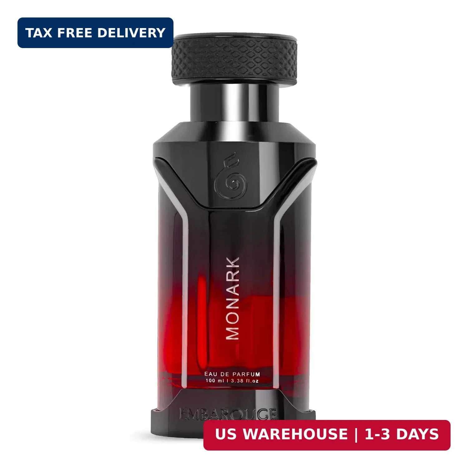 EMBAROUGE Monark | Eau de Parfum | Woody • Spicy • Gourmand | Fragrance for Men