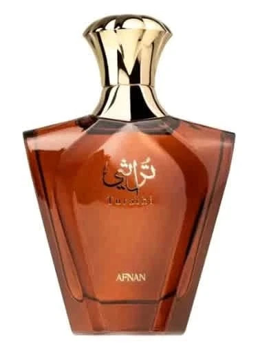 Afnan Turathi Brown Eau de Parfum Fragrance for Men 3 oz