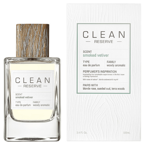 Clean Reserve Smoked Vetiver 3.4 Parfum EDP by Clean for Men