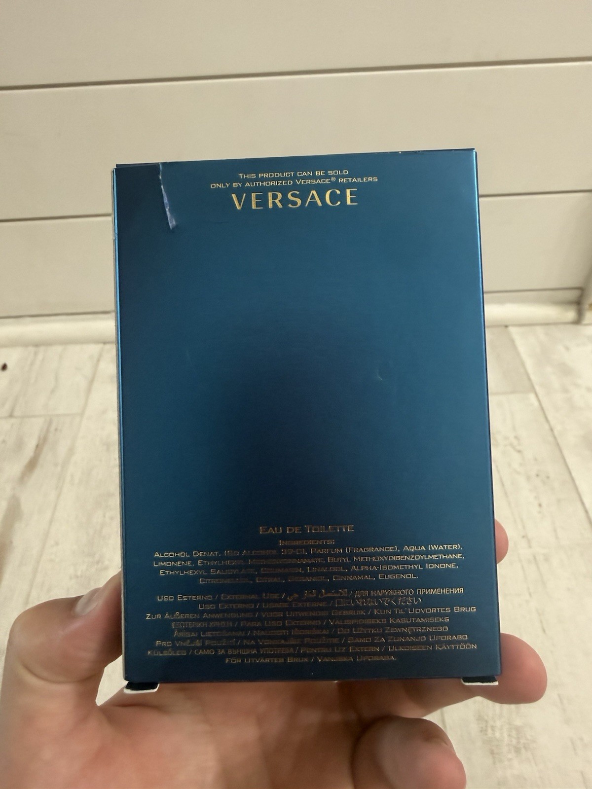 Versace Eros Cologne Men 3.4 oz (100 Ml) Eau de Toilette Spray