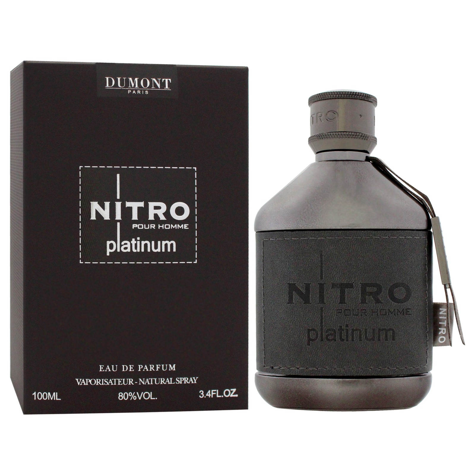 Nitro Platinum by Dumont for Men – 3.4 oz EDP Spray