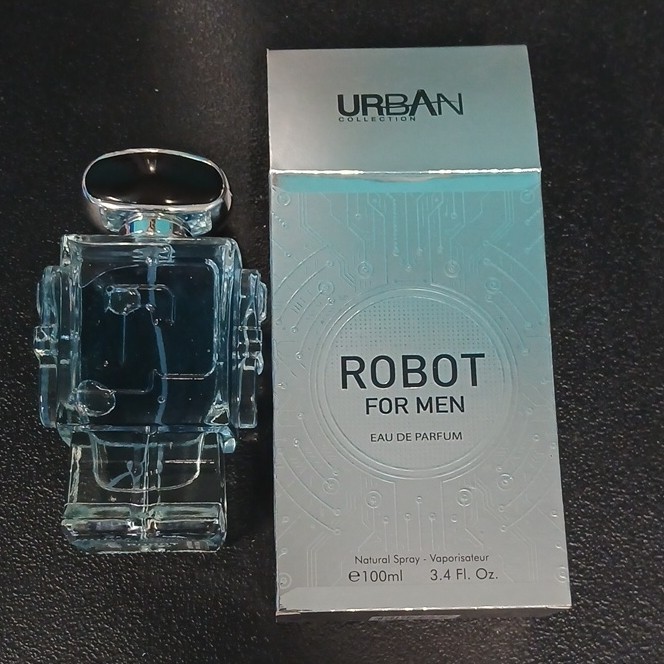 Urban Collection Robot For Men Eau de Parfum Spray 100ml 3.4 fl oz