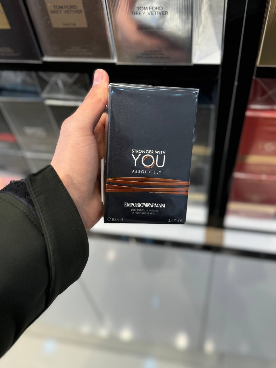 Emporio Armani Stronger With You Oud Parfum Spray 3.4 fl oz Regular Size