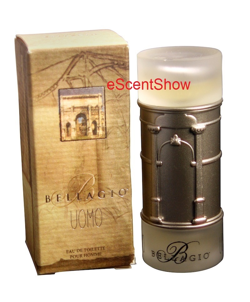 BELLAGIO UOMO MICAELANGELO VAPRO INTL MEN .2 OZ / 6ML EAU DE TOILETTE SPLASH NIB