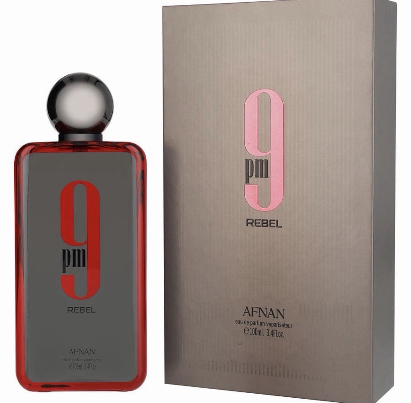 Afnan 9 Pm Rebel EDP 3.4 fl. oz. (100ml)