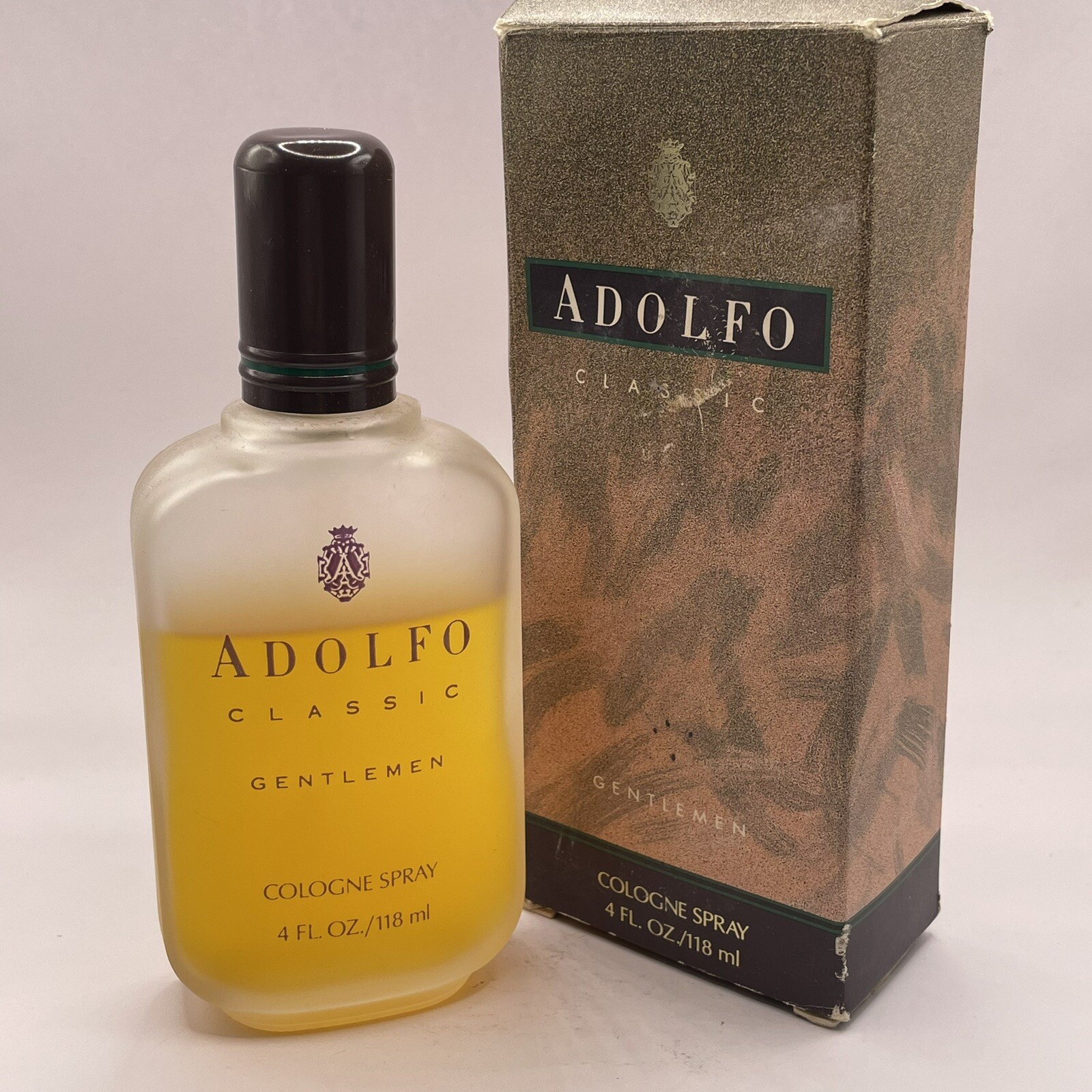 ADOLFO CLASSIC Gentlemen Cologne SPRAY 4.0 OZ/ 118 ML