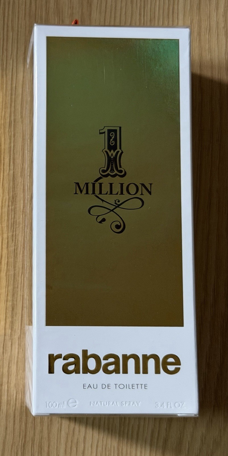rabanne 1 Million Eau de Toilette Natural Spray 3.4 fl oz Regular Size