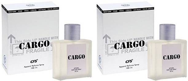 CFS Cargo WHITE Eau de Parfum – 100 ml each (For Men & Women) pack of 2