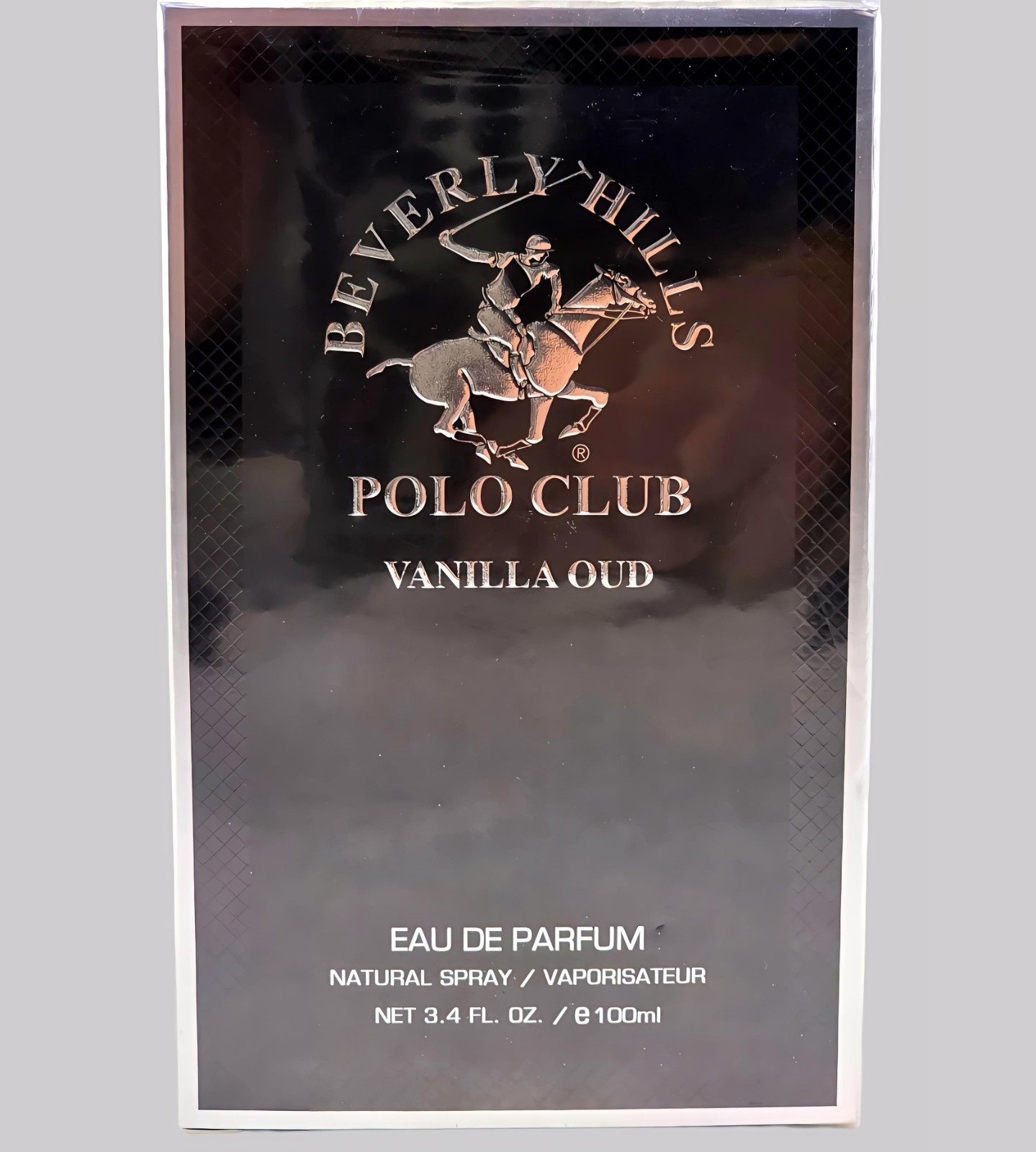 Vanilla Oud by Beverly Hills Polo Club, 3.4 oz Eau De Parfum Spray for Men/NIB