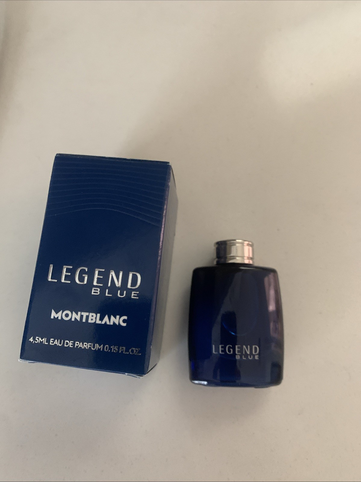 Montblanc Legend Blue Eau de Parfum 4.5ml 0.15oz Mini Splash New in Box