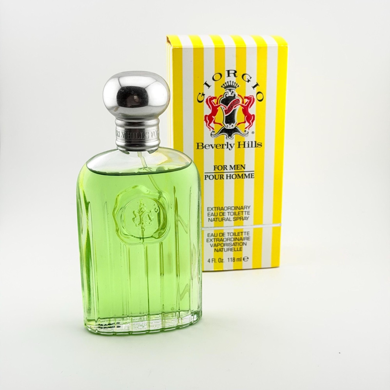 Giorgio Beverly Hills For Men Eau De Toilette 4 FL OZ Ounces Cologne Spray Gift