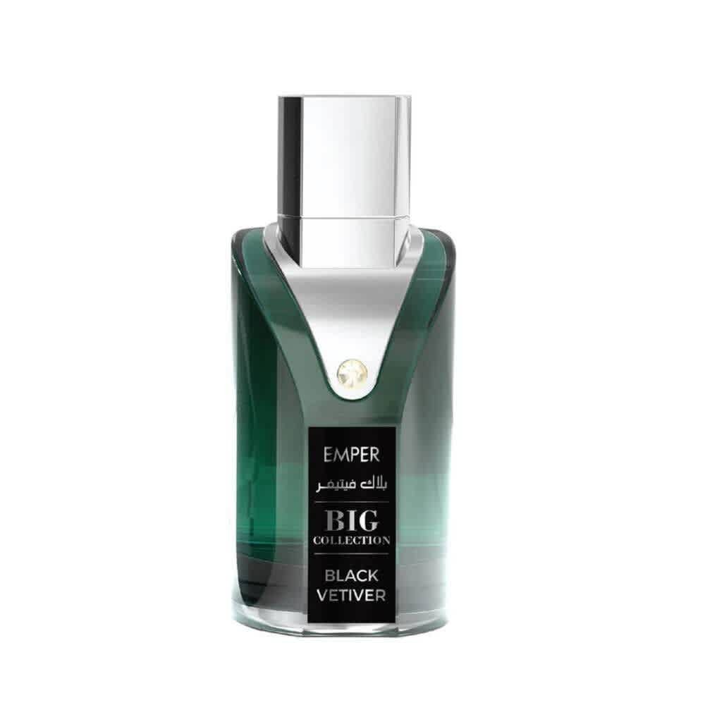 Emper Men’s Big Collection Black Vetiver EDP Spray 3.4 oz Fragrances