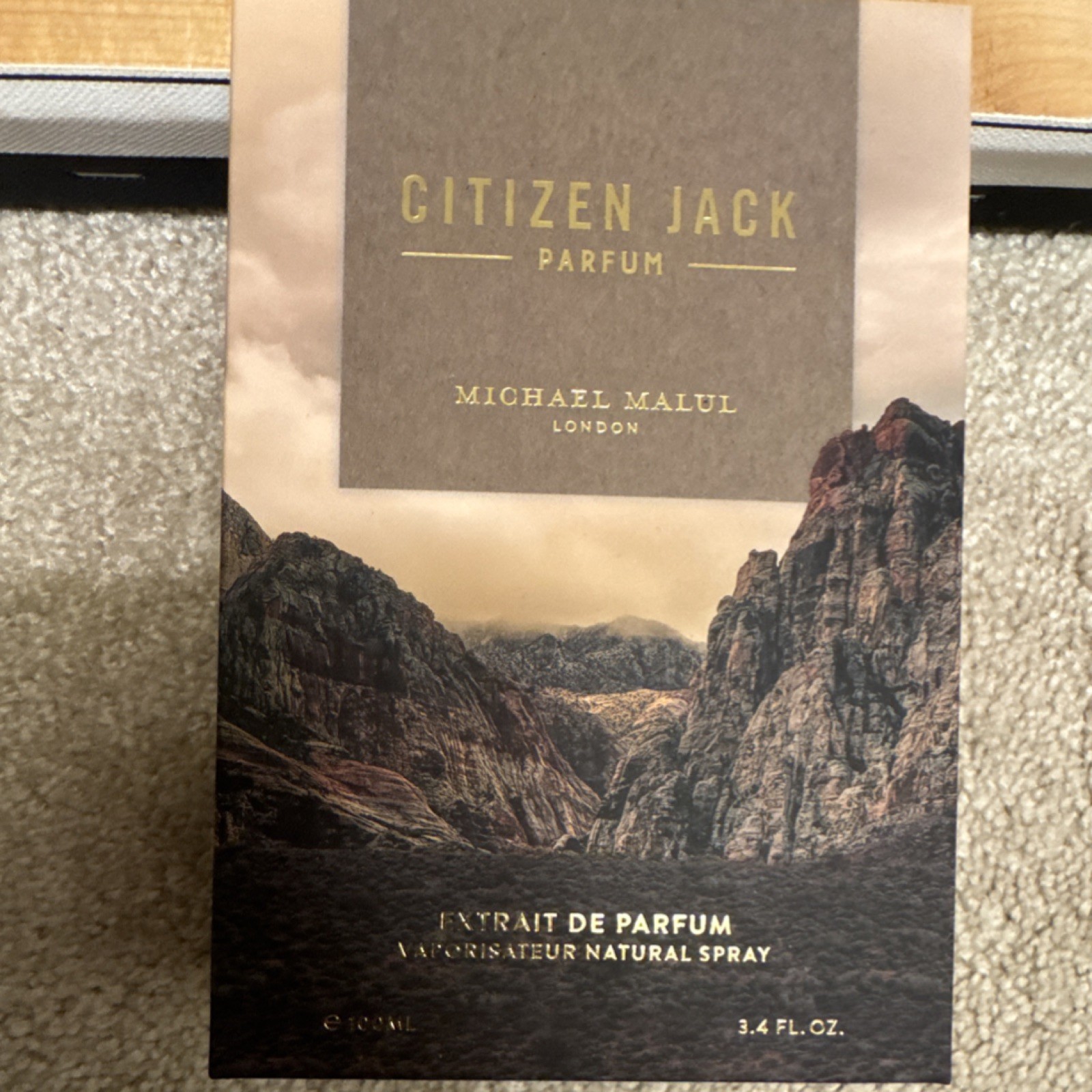 Michael Malul Citizen Jack Extrait de Parfum Spray 3.4 fl oz Bergamot Vanilla