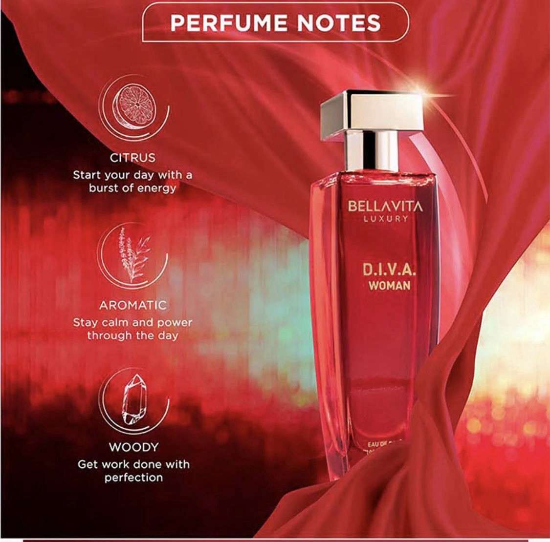 BellaVita Luxury D.I.V.A. Woman Eau de Parfum — 3.4 fl oz