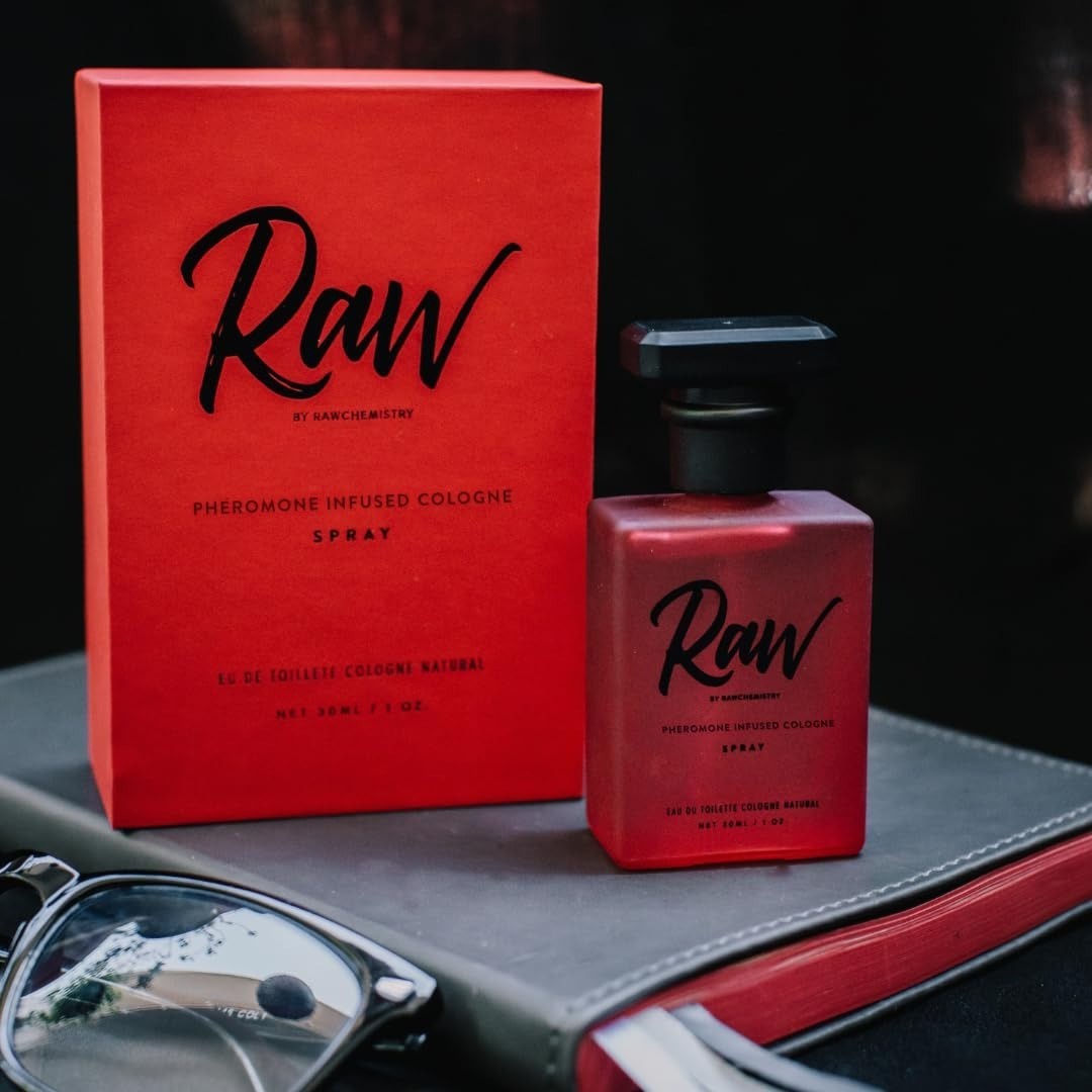 RawChemistry Men’s Cologne Spray with Pheromones – Eau de Toilette 1 fl oz
