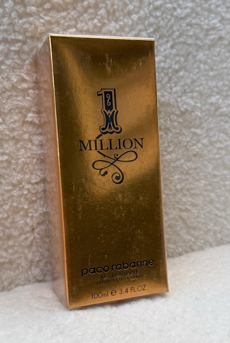 Paco Rabanne 1 Million Men’s Cologne EDT Spray Long Lasting Vegan 3.4 fl oz New