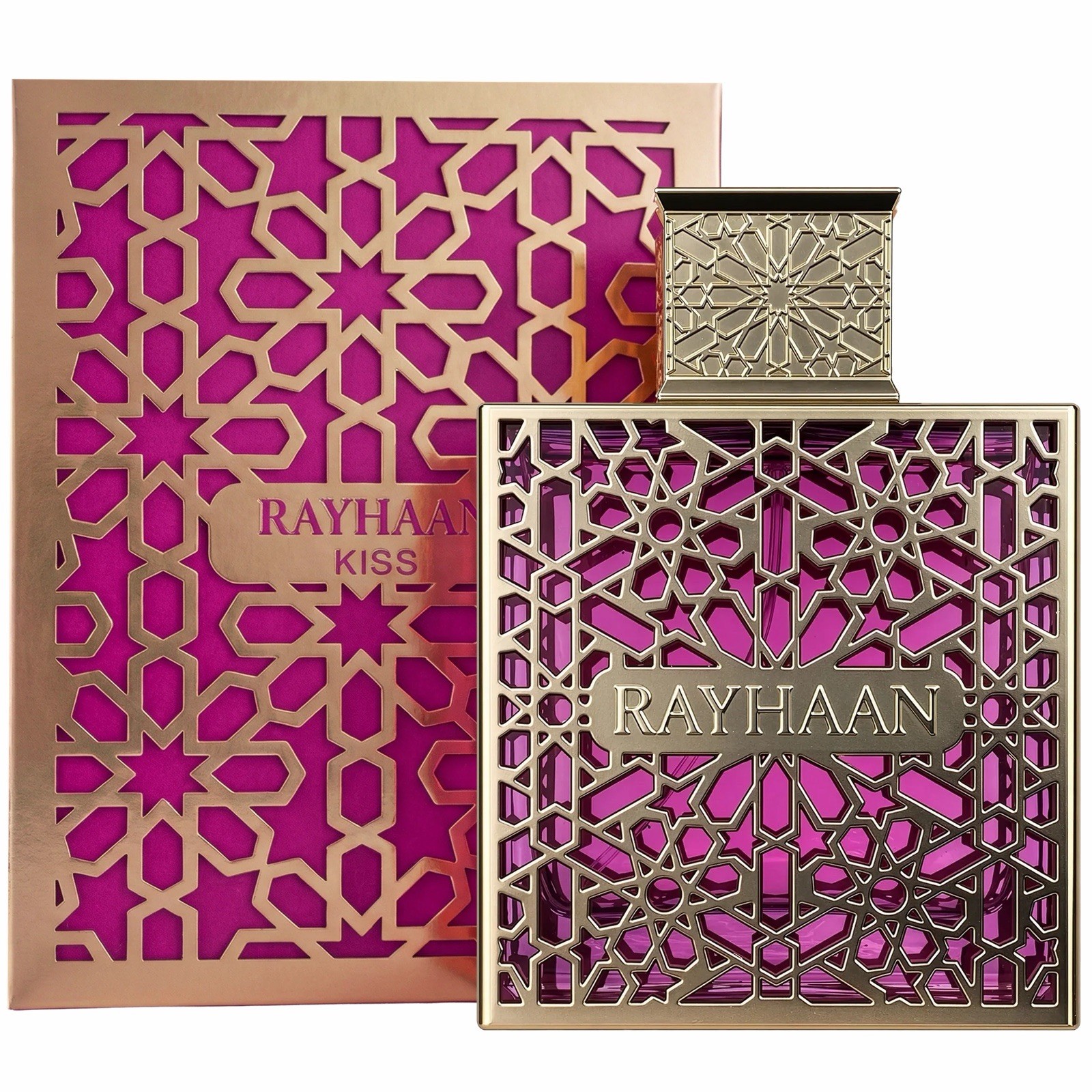 Rayhaan Kiss Sweet, Fruity, Gourmand, Floral EDP Long-Lasting 3.4 oz / 100 ml