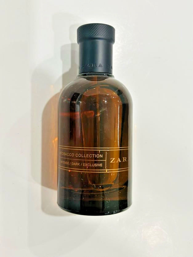 Zara Tobacco Collection Intense Dark Exclusive EDT for Men Fresh Spicy 3.4 oz
