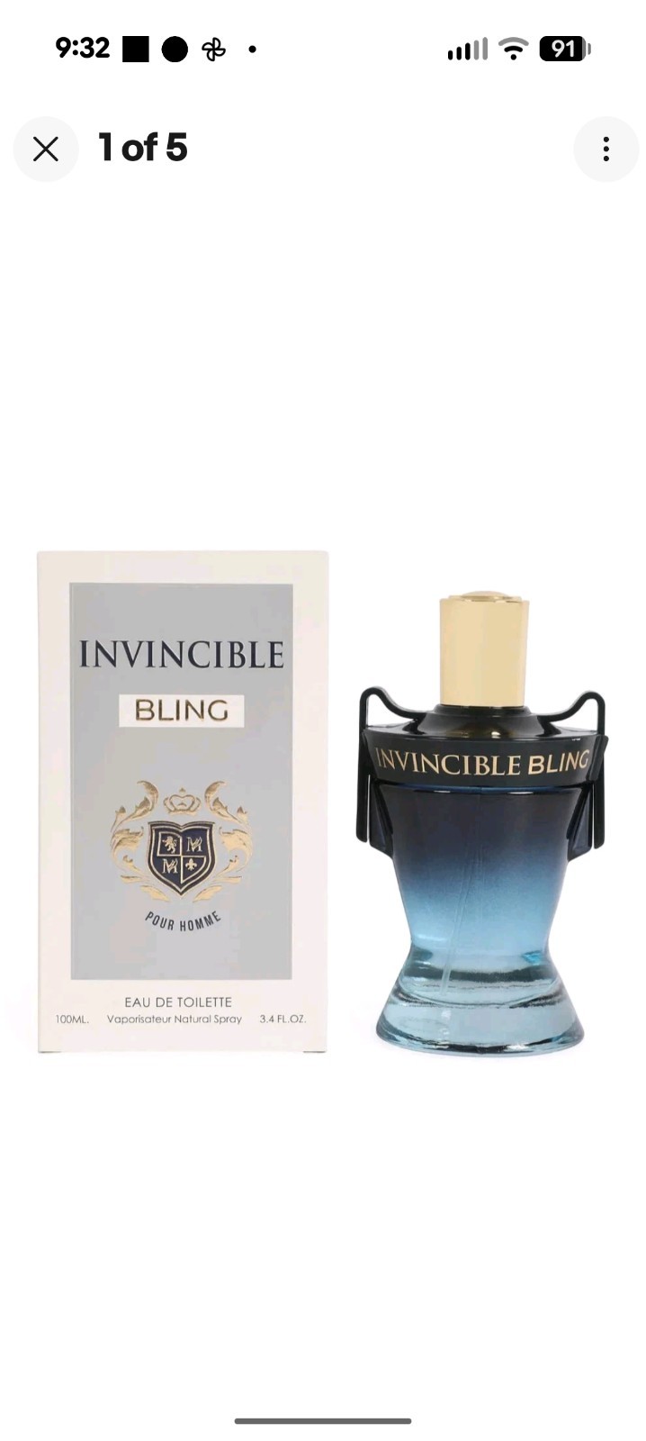 INVINCIBLE BLING EAU DE TOILETTE