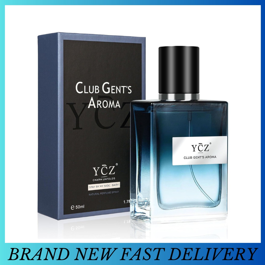 Ycz Club Eau De Parfum for Men, Long Lasting Cologne with Aldehydic & Aromatic W