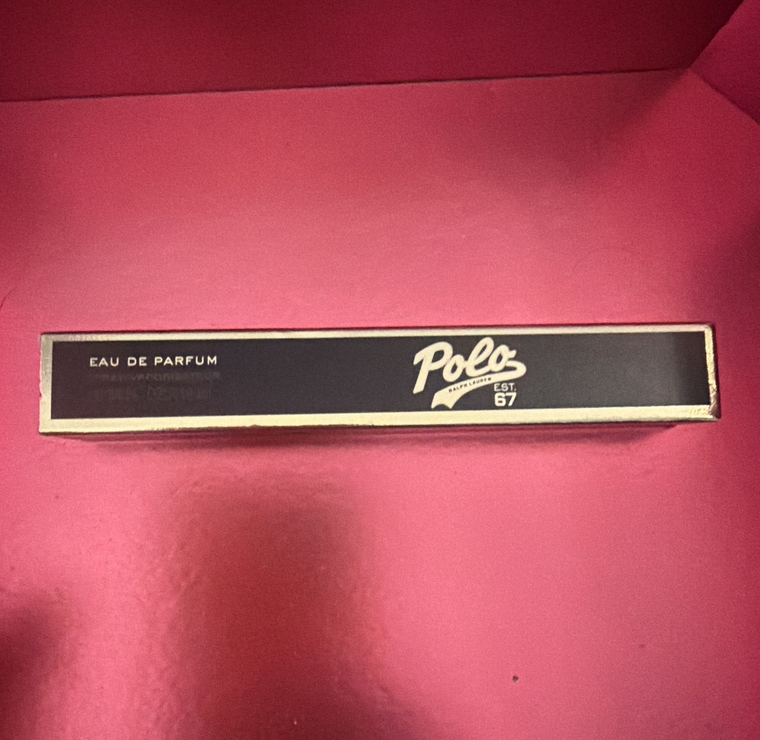 Polo Ralph Lauren Polo Eau de Parfum 3.4 fl oz Est. 67 UPC 3605973077676
