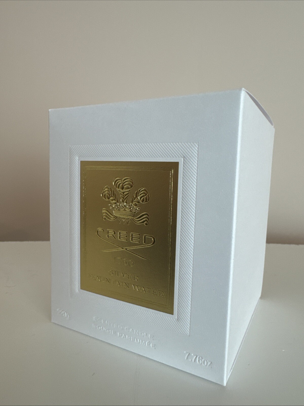 Creed SILVER MOUNTAIN WATER Scented CANDLE 7.76oz/220ml NEW 2024!