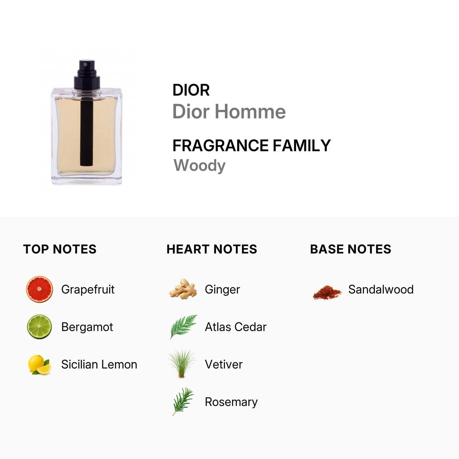 Christian Dior Men’s Homme EDT Spray 3.3 oz (Tester) Fragrances 3348901426930