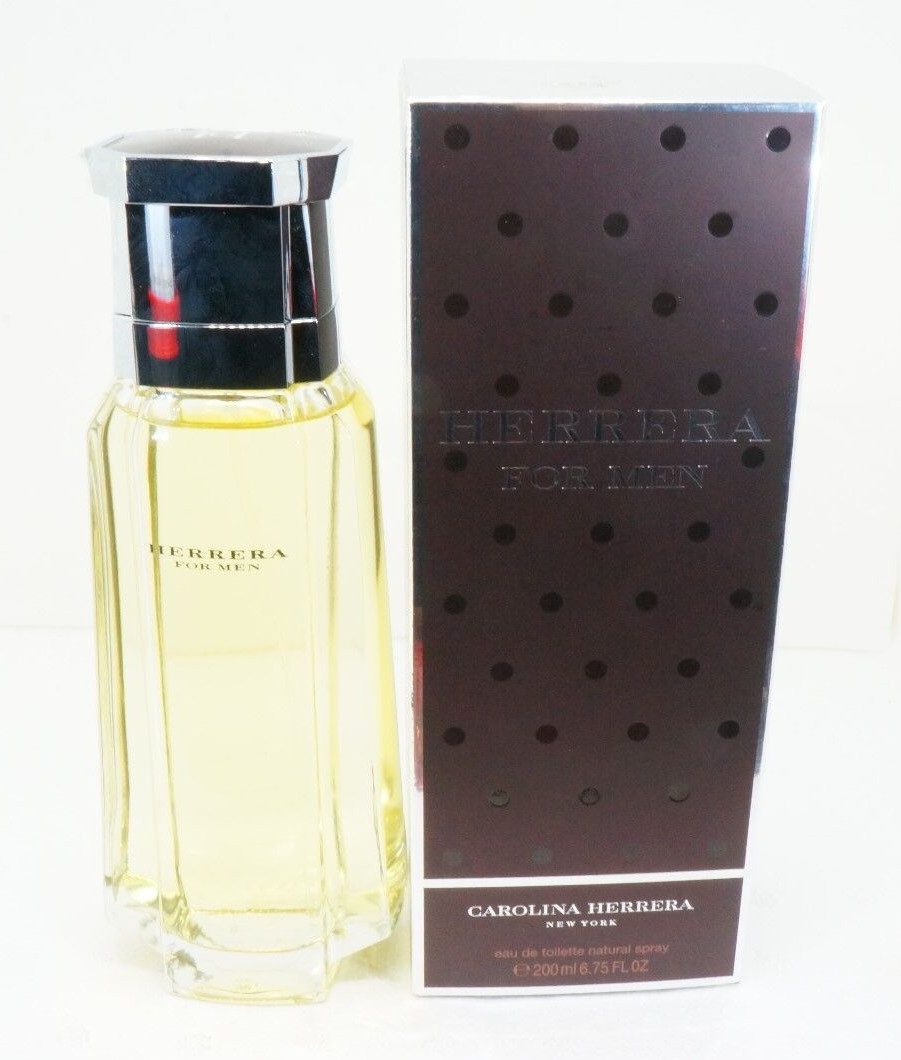 HERRERA FOR MEN BY CAROLINA HERRERA FOR MEN 6.75oz NEW IN BOX 100% AUTHENTIC