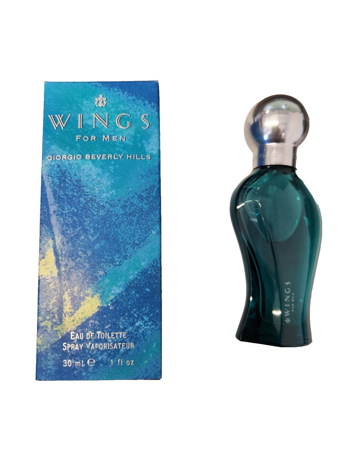 Wings by Giorgio Beverly Hills EDT Spray for Men – 1 oz (30 ml) – New in Box