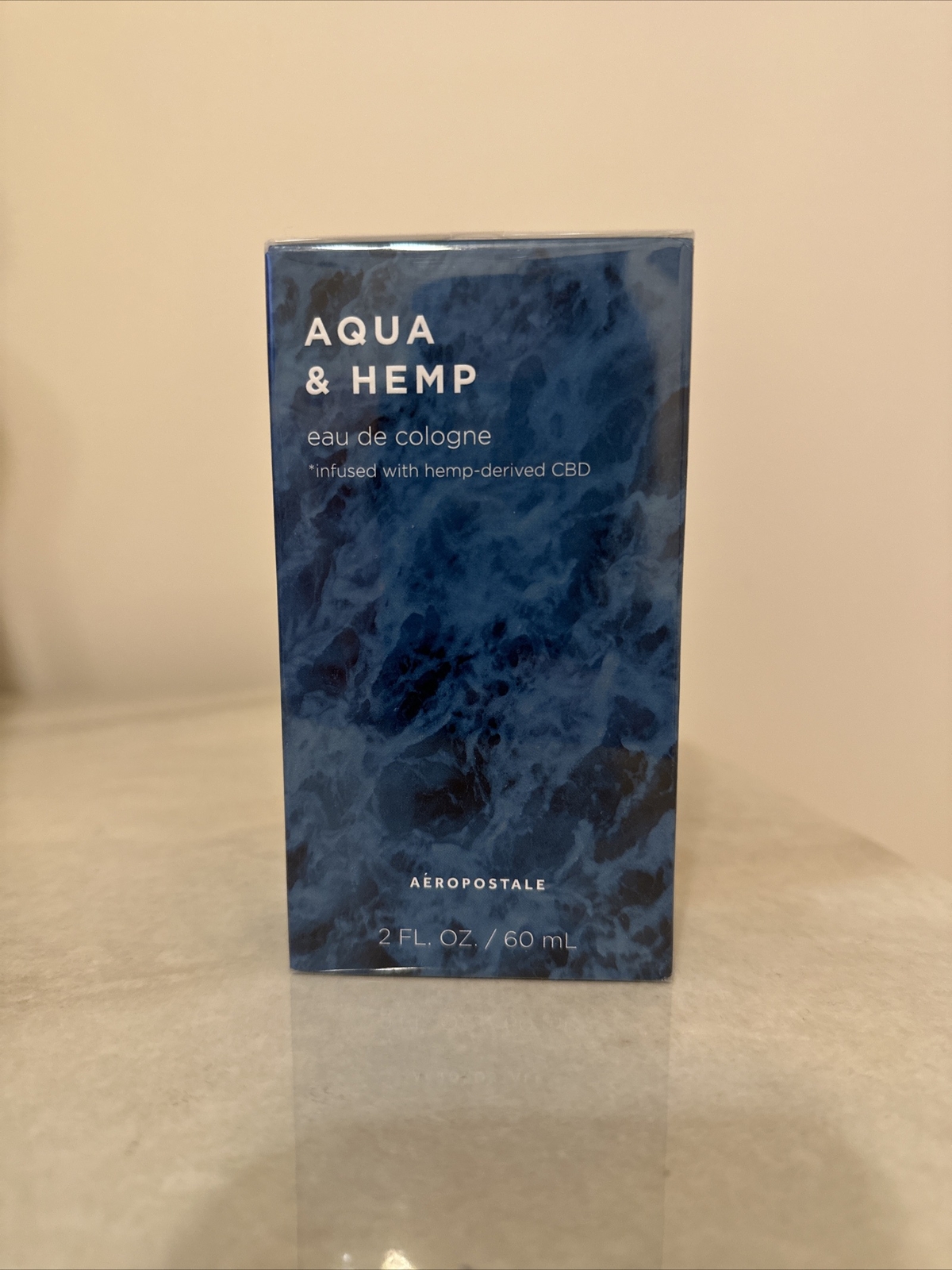 Aeropostale Aero Aqua & Hemp Eau de Cologne fragrance spray Sealed NIB 2oz/60mL